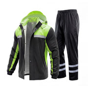 ProHydra front view of jacket and pants showing full waterproof coverage and fit