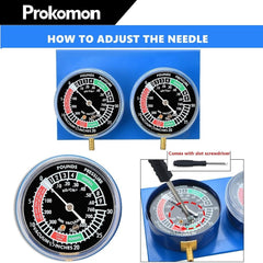 Prokomon vacuum hoses and connectors arranged showing quick hookup benefit