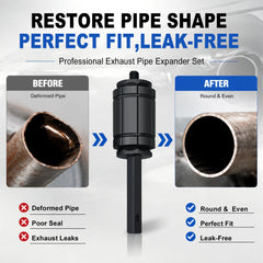 Prokomon small expander detail displaying tapered mandrel and reduced distortion