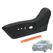 Promrmr front view of driver seat trim panel showing fit and factory look