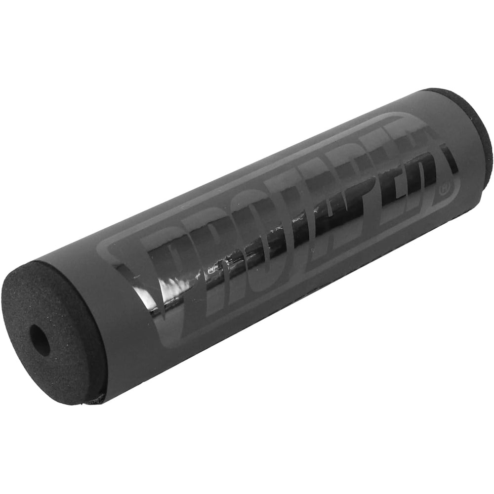 PROTAPER handlebar pad front view showing black grey design and protective benefit