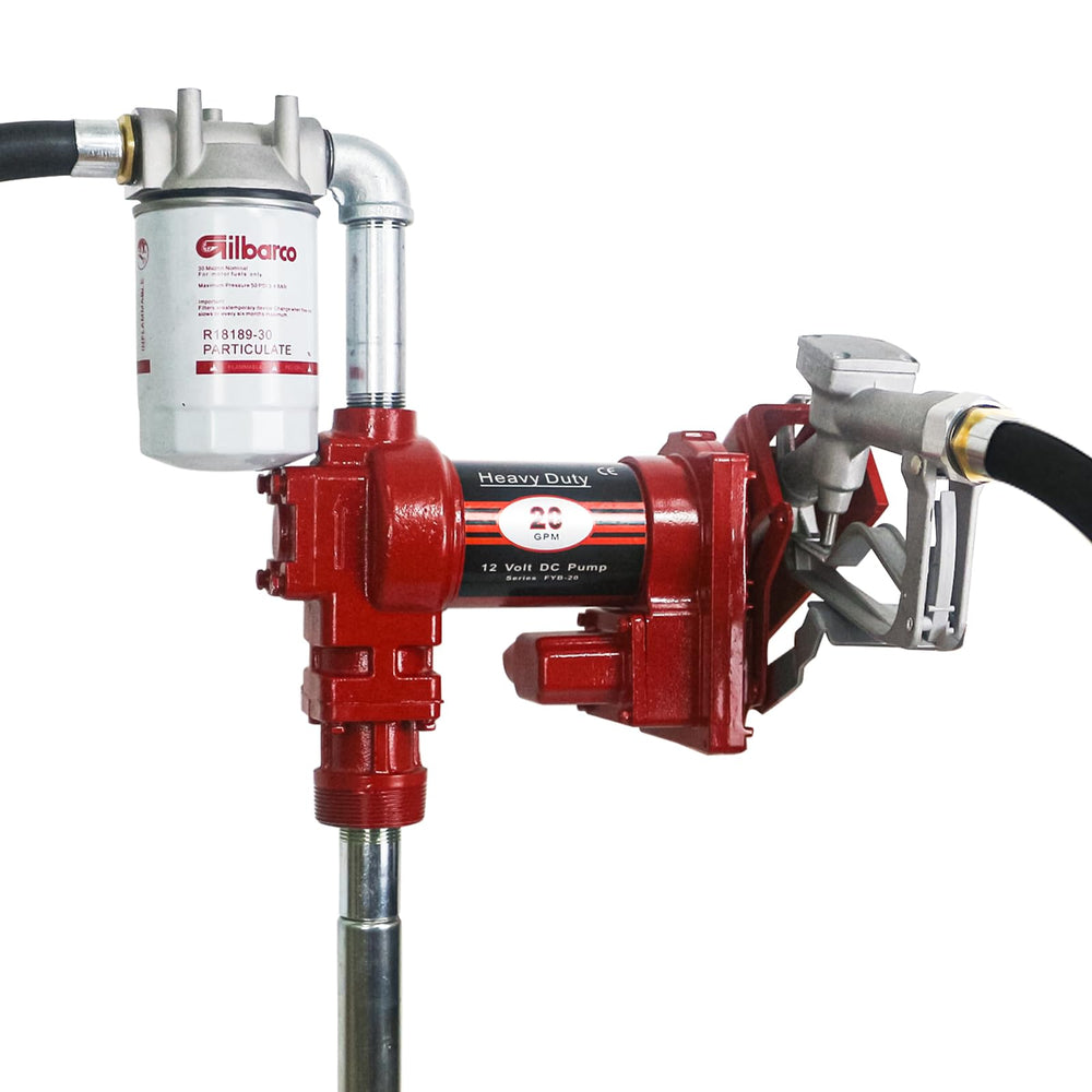 PRUNkuar front product view showing pump and nozzle for fast refueling