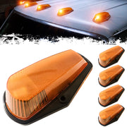 PSEQT front view amber cab marker lights showing fit and finish for clear visibility