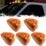 PSEQT front view amber cab roof marker lights showing clean fit and style benefit