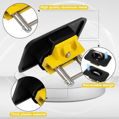PSLER retractable hook close-up detail showing solid build and easy pull-up