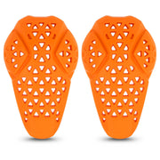 PSLER front view of knee insert showing shell and fit protection