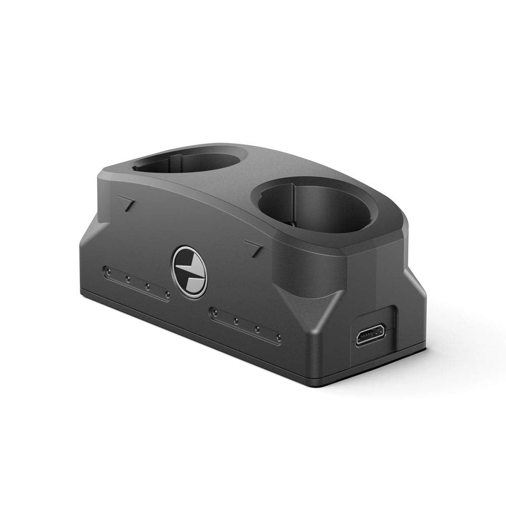Pulsar APS charger front view showing compact base and LED for fast status checks