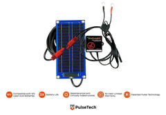 PulseTech SolarPulse close-up of crystalline cells highlighting efficient energy conversion benefit
