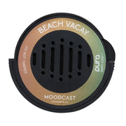 Pura Beach Vacay front packaging showing fresh tropical design and easy refill benefit