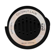 Pura Coconut Calm front packaging showing fragrance benefits
