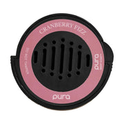 Pura front packaging showing Cranberry Fizz scent, vibrant and inviting
