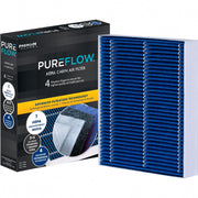 Premium Guard PUREFLOW front view showing clean filter and fitment benefit