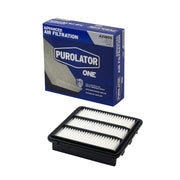 Purolator A21805 front packaging showing product and fitment benefit