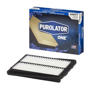 Purolator A28177 front packaging showing model and benefits for easy identification