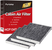 Puroma front packaging showing model and fitment, assuring correct replacement