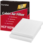 Puroma front packaging showing CP182 filter and fitment details for easy selection