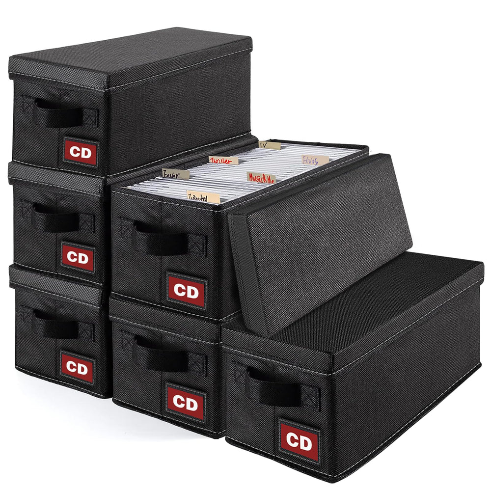 PUTNATRUE front view of 6-pack case set showing neat storage and capacity