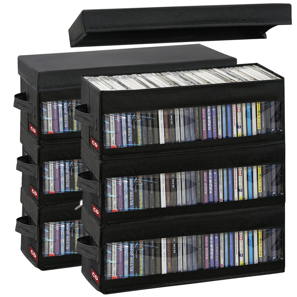 PUTNATRUE front view showing six stacked boxes and lids for neat storage
