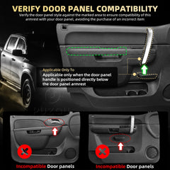 Puzau interior door handle core detail demonstrating reinforced durability