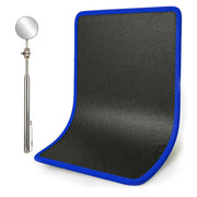 pvqKing front view of magnetic tool mat showing compact organizer benefit