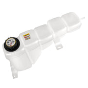 PYHAUTO front view of coolant reservoir tank showing OEM fit benefit