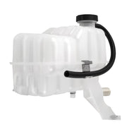 PYHAUTO front view of reservoir tank showing OEM fit and clearance benefits