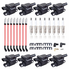 Pynccid red coil pack front view showing model and fit for easy identification
