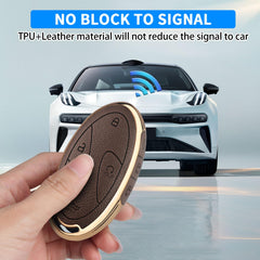 QBUC key fob installed in hand demonstrating comfortable secure handling