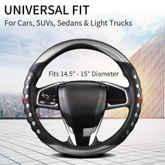 QCYP side profile installed on wheel demonstrating secure universal fit advantage