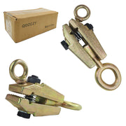 QDZCZY front view of 2-pack pull clamp kit showing durable construction and readiness