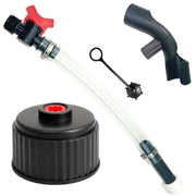 QIANQIAN assembled cap and hose front view showing easy installation benefit