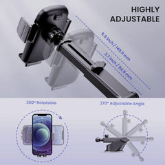 Qifutan rotating ball joint showing 360-degree swivel for optimal viewing angles