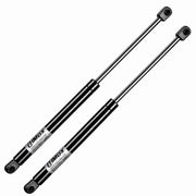 QiMox front view packaging for BMW hood struts, clear fit identification and peace of mind
