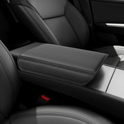 QINQINTU front view showing exact Tesla console fit and refined appearance