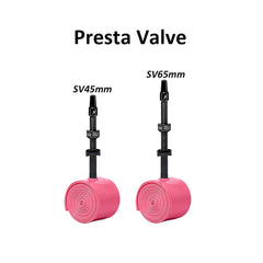 QITUEX close-up of metal Presta valve highlighting durable air-tightness