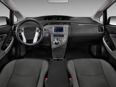 Qmety installed in Prius cabin demonstrating improved grip and style