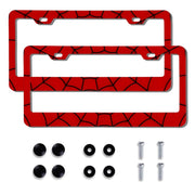 QOMAGO front frame red spider web showing durable aluminum and style