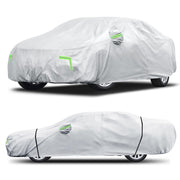 Qualencey full exterior cover front view showing complete waterproof protection