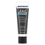 Quicksilver 2-4-C tube front view showing label and size, aids quick identification