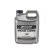 Quicksilver 2.5 gallon front label showing product and capacity benefits