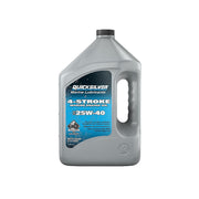 Quicksilver front label on 1 gallon jug showing product identity and benefits