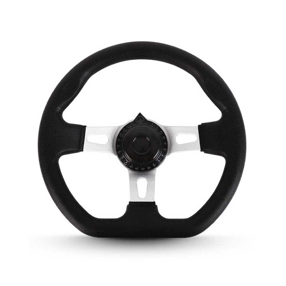 Quivorant front view steering wheel showing shape and fit for quick selection