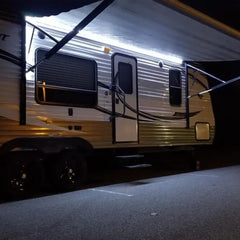 QVEVDACAR front kit photo showing strip and accessories for easy installation
