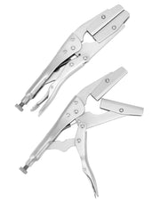 QWORK front packaging showing 2-piece clamp set and benefits