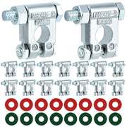 QWORK front packaging of 8 pairs terminals showing contents and benefit of complete kit