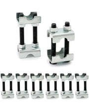 QWORK front packaging of 8-piece spring spacers showing kit and benefit of compact storage