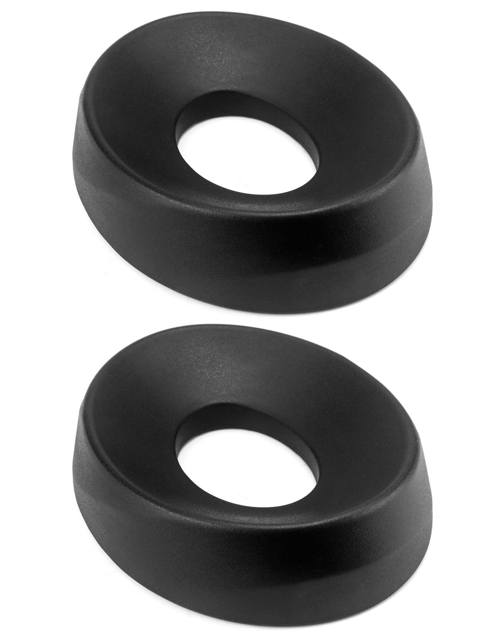 QWORK front view showing helmet resting securely on donut ring protecting finish