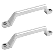 QWORK front view of two stainless handles showing durable build and neat finish