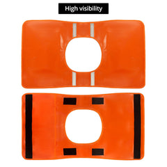 QWORK reflective strip detail improving nighttime visibility and safety