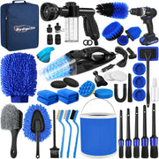 Qydipclin front packaging showing complete 45-piece kit and organized layout for convenience
